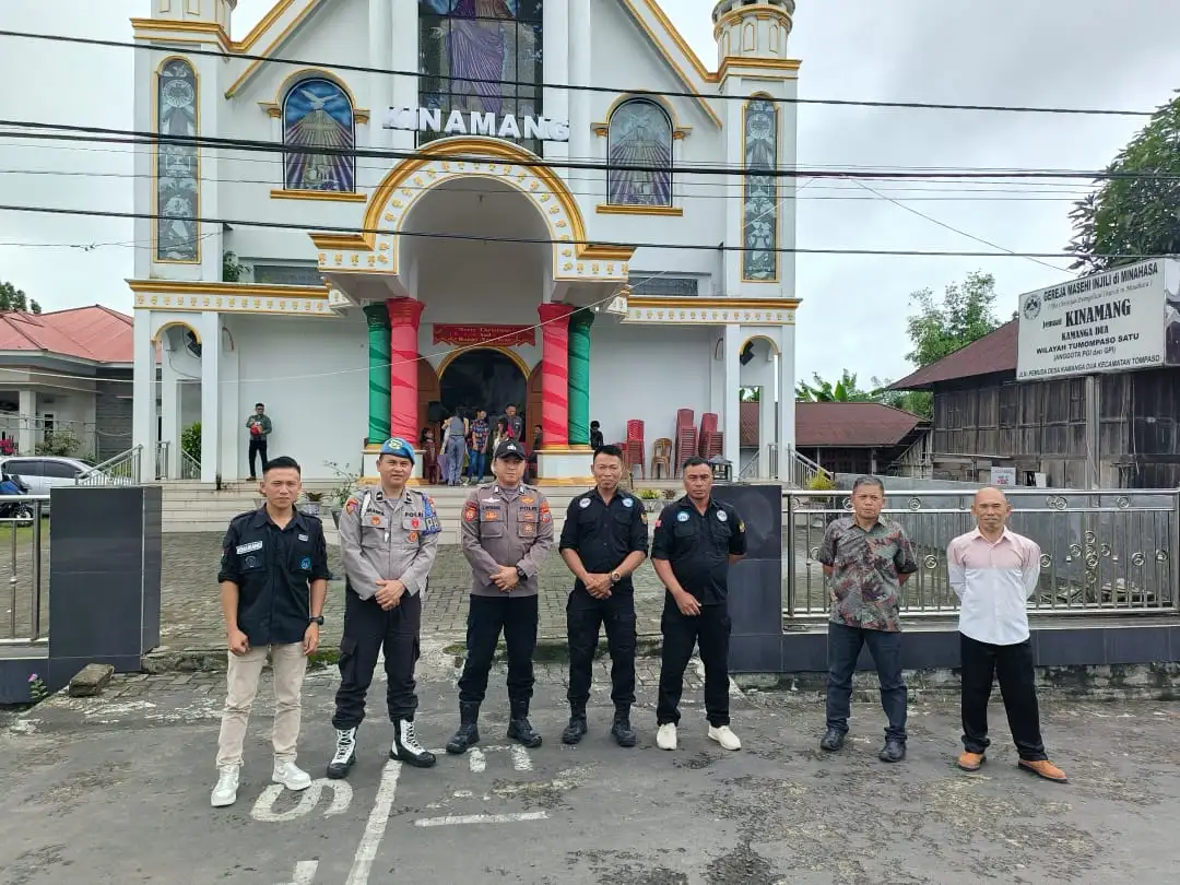 Polsek Tompaso Gelar Minggu Kasih dan Patroli Cipkon/KRYD untuk Wujudkan Sitkamtibmas Kondusif